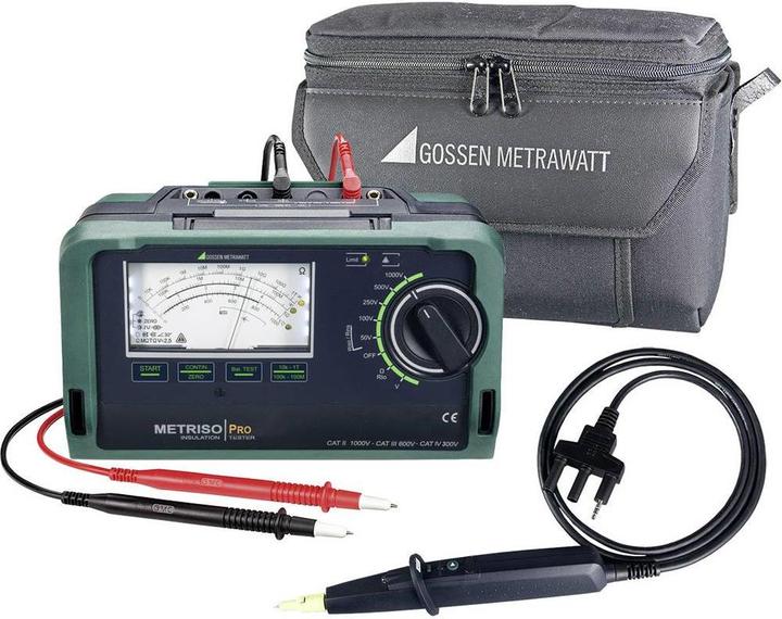 Gossen Insulation meter Metrawatt METRISO PR