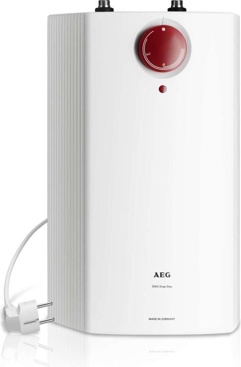 AEG Haustechnik Low-pressure water heater HUZ 5 Öko DropStop, 5-litre under-sink boiler, with ThermoStop