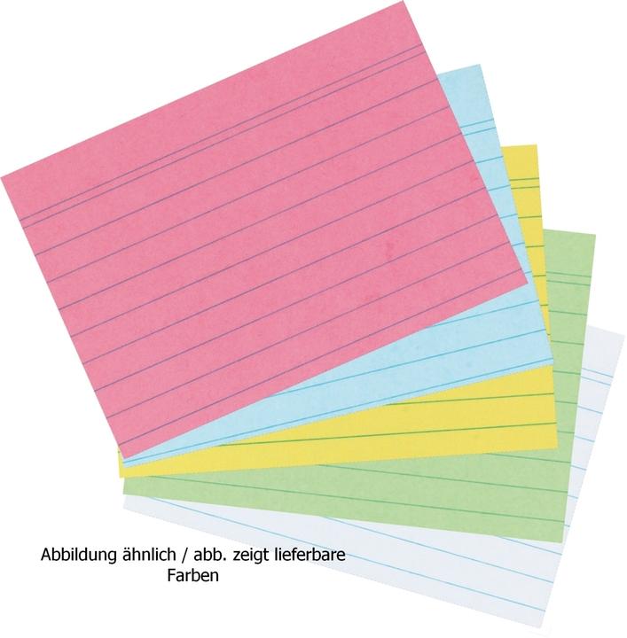 Produktbild Herlitz Karteikarten (A7, 170 g/m², 100 x)