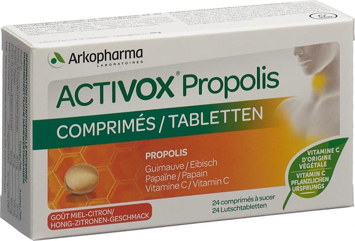 Arkopharma Activox Propolis Honig-Zitronen Lutschtabletten (24 Stück, Tabletten, 82 g)
