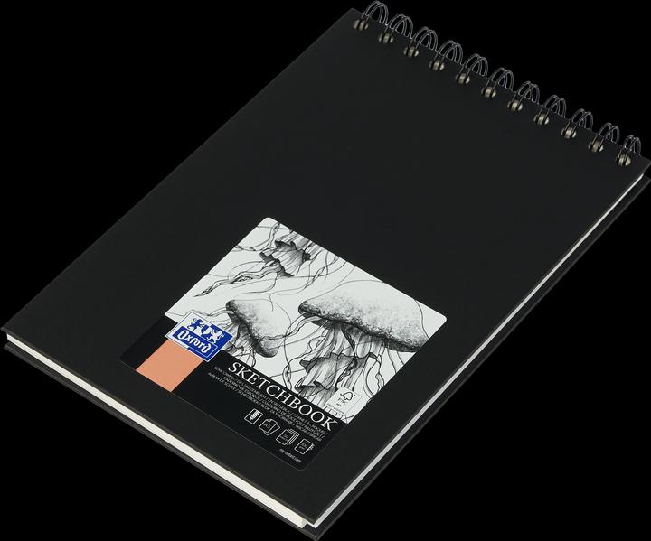 Image du produit Oxford Carnet de croquis (A5, Blanc, Couverture souple)