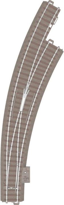 Actual product image Trix H0 C-track T62772 turnout, right (Track H0)