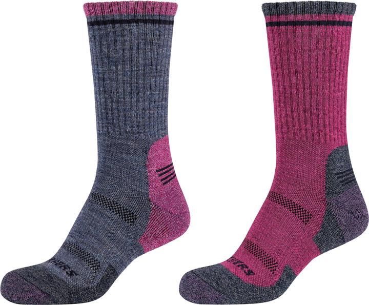 Skechers 2PPK Women Trail Wool Socks SK41105-5700 -