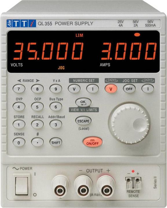 Image du produit Aim TTi Alimentation de laboratoire, réglable QL355 SII 0