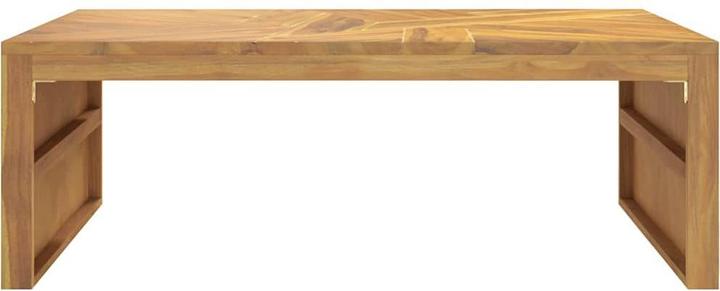 Actual product image VidaXL Coffee table 110x60x38 cm solid wood teak (110 x 60 x 38 cm)
