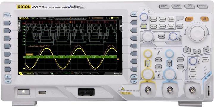 Rigol Digital Oscilloscope MSO2302A 300 MHz 18- (CAT I)
