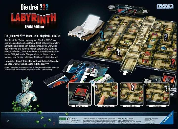 Produktbild Ravensburger 22685 - Die drei??? Labyrinth - Team Edition - Die kooperative Variante des (Deutsch)