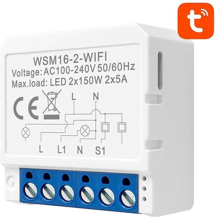 Produktbild Avatto Smart Switch Module WiFi WSM16-W2 TUYA (Heizungsaktor)