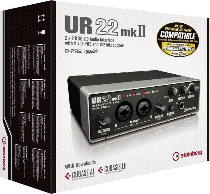 Produktbild Steinberg UR22 mkII (USB)
