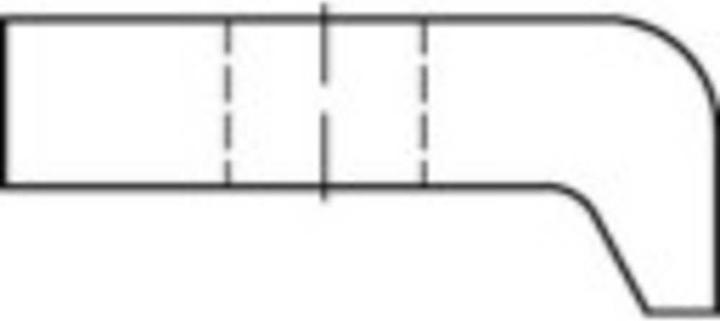 Productafbeelding Toolcraft Klemplaten DIN 3568 16 mm St (1 Pcs.)