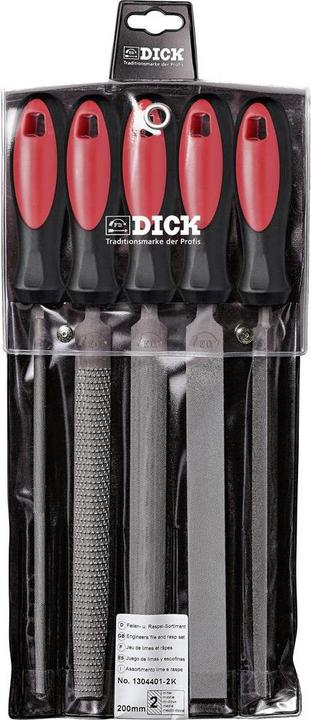 Productafbeelding Dick Vijl/rasp set 5 stuks 200 (200 mm)