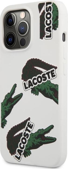 Actual product image Lacoste iPhone 13 Pro Max Liquid Silicone Allover Pattern Case (Apple iPhone 13 Pro Max)