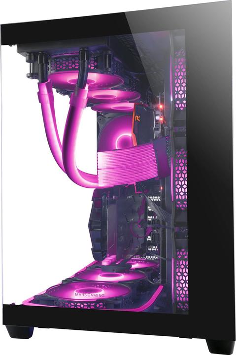 Produktbild Mars Gaming Boitier Grand Tour E-ATX MCV4 RGB avec panneaux vitrés (Noir) (ATX, mATX, Mini-ITX)