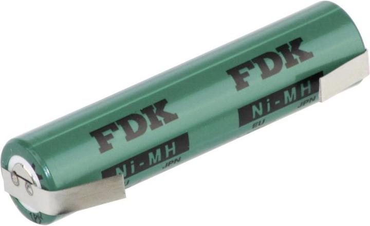Actual product image FDK Special rechargeable battery Micro (AAA) U-solder (1.20 V, 730 mAh)