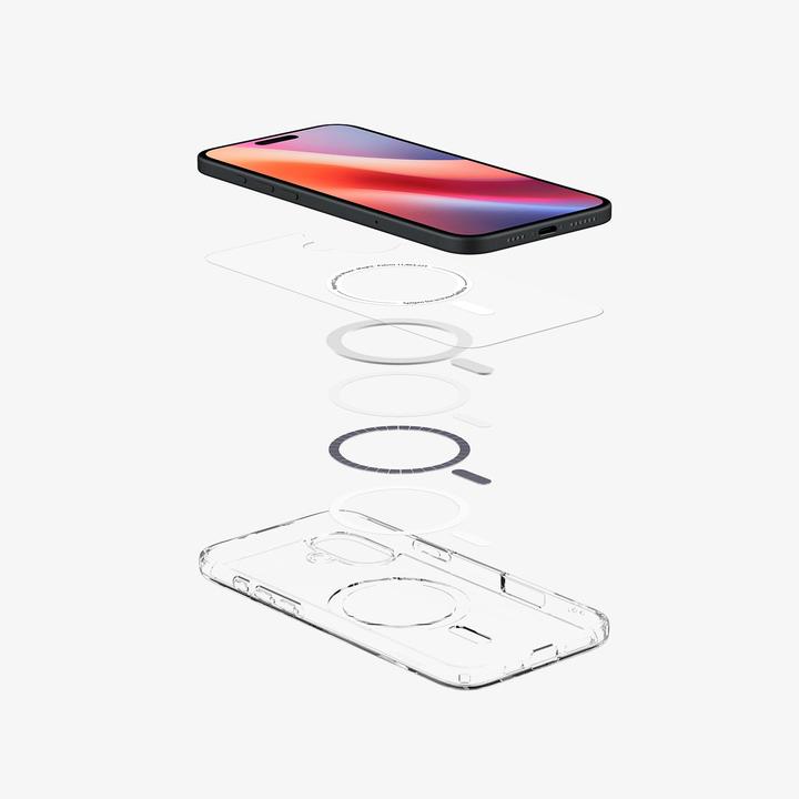 Produktbild Spigen Ultra Hybrid MAG iPhone 16 Plus Max 6,7" Magsafe biały/white ACS08075 (Apple iPhone 16 Plus)