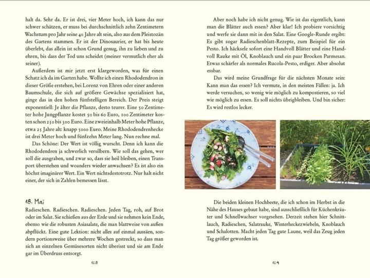 Produktbild Bin im Garten (Deutsch, Meike Winnemuth, 2021)