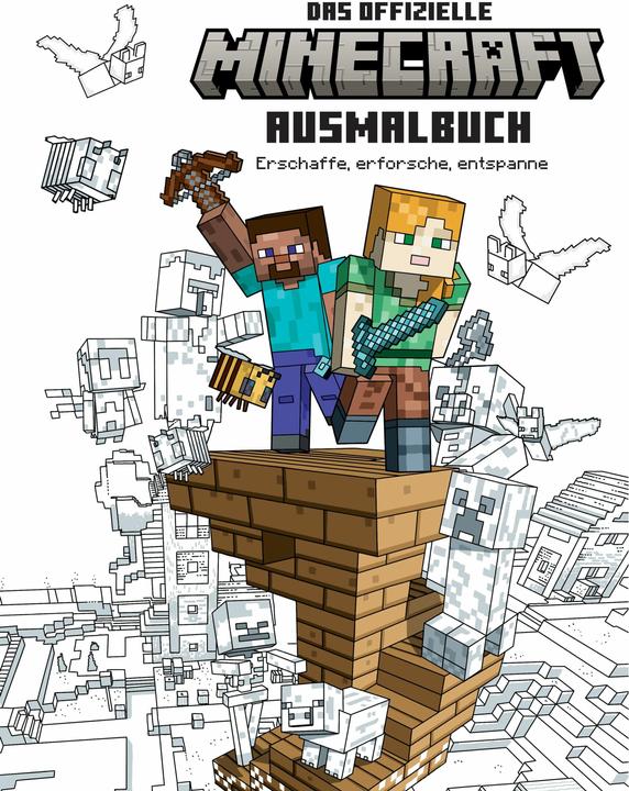 Produktbild Das offizielle Minecraft Ausmalbuch