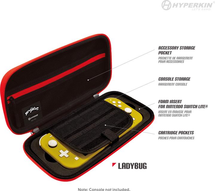 Produktbild Hyperkin Switch Tasche Miraculous Ladybug (Switch)