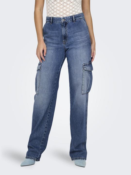 Actual product image Only Straight cut High waist Straight fit jeans (W28/L32)
