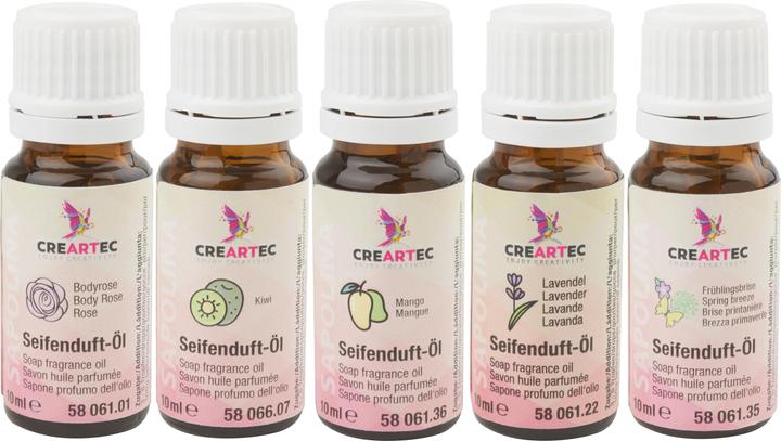 Seifen-Duftöl Set "Blumig-Fruchtig" (Körperöl, 10 ml)