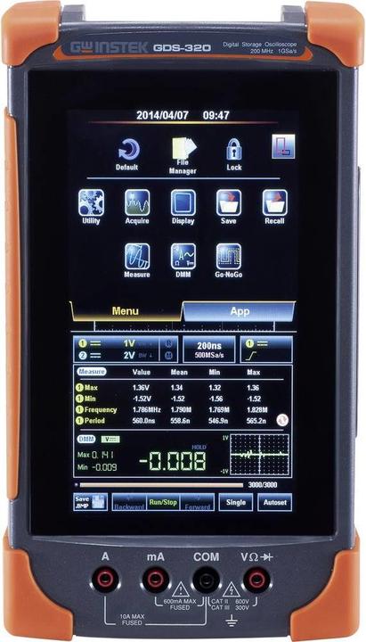 Image du produit GW Instek Oscilloscope à main (scope meter) GDS-320 2 (CAT III 600V, CAT II 300V)