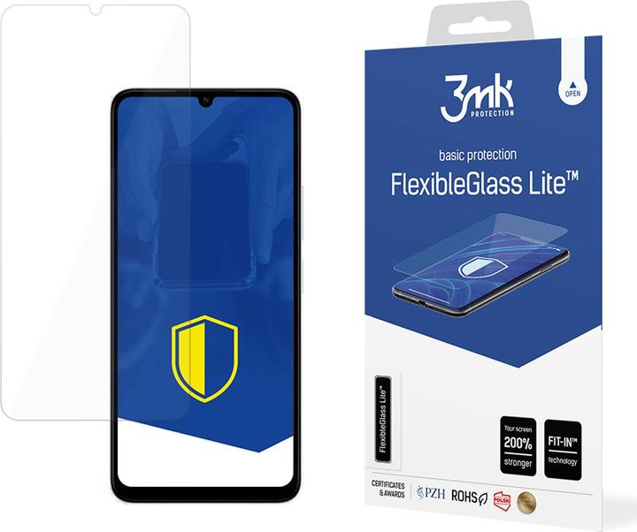 Actual product image 3MK Redmi 13C/POCO C65 - FlexibleGlass Lite™ (1 Piece, Xiaomi Poco C65)