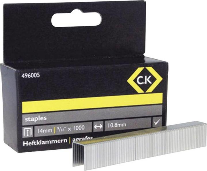 C.K Magma Tackerklammern 1000 St. 496005
