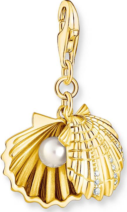 Produktbild Thomas Sabo Charm Club Muschel Gold (925er Silber, 750er Vergoldung)