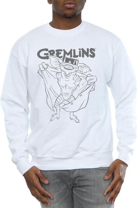 Actual product image Universal Textiles Mens Spike's Glasses Sweatshirt (L)