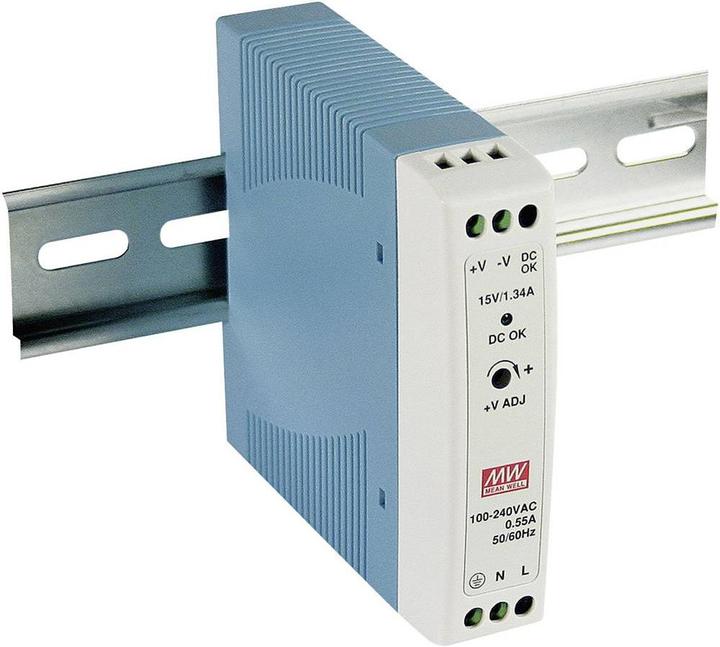 Produktbild MeanWell HutschienenNetzteil (DINRail)