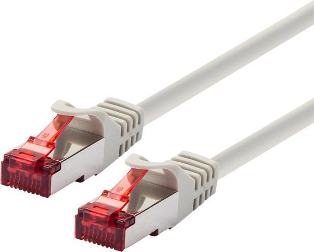 Image du produit Exertis Connect Câble de raccordement S/FTP, Cat.6, gris, 90.0 m Câble de raccordement avec protection contre les (S/FTP, CAT6, 90 m)