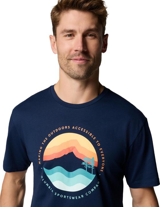 Actual product image Columbia Men's Path Lake™ II Graphic T-Shirt (L)