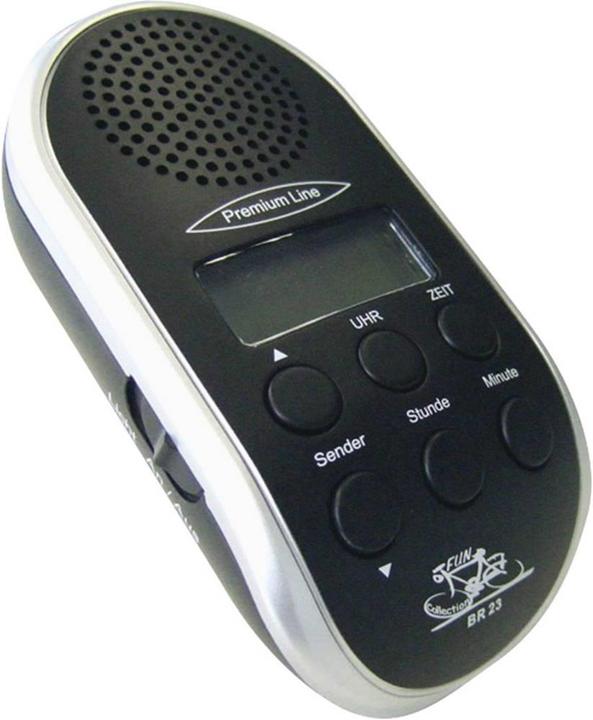 Security Plus Bicycle Radio BR 23 Black