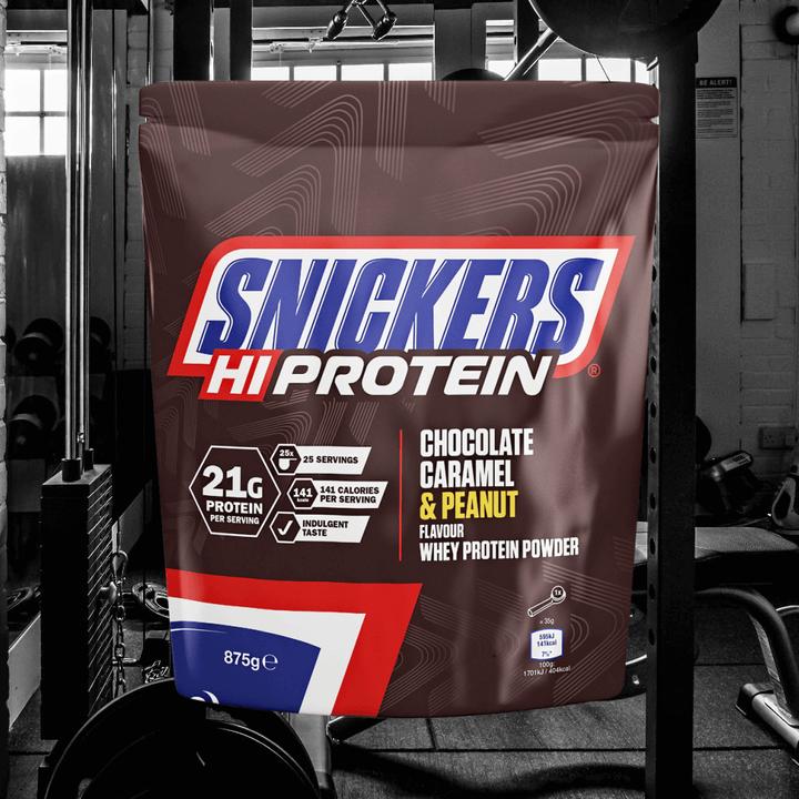 Actual product image Snickers Hi Protein (Chocolate, Caramel & Peanut, 1 pcs., 875 g)