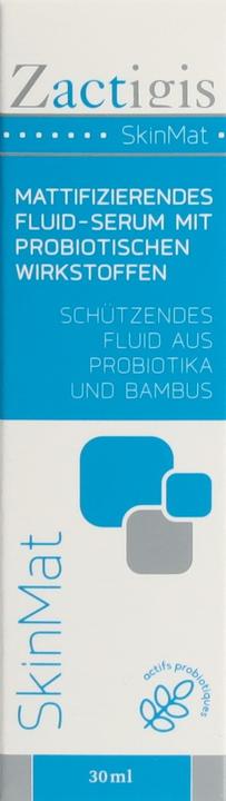 Energie-Label Zactigis SkinMat mattifizierendes Fluid-Serum mit probiotischen Wirkstoffen (30 ml)