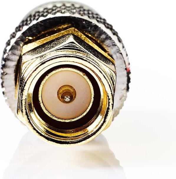 Produktbild Nedis SMA Adapter - SMA-Stecker - BNC-Buchse - Vergoldet - 50 Ohm - Gerade - Kupfer - Gold - 2 Stück (Antennenkabel)