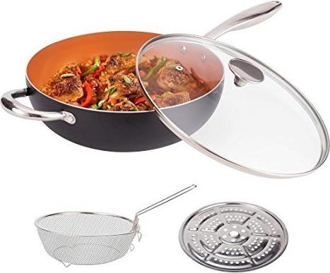 Actual product image Michelangelo Wok pan