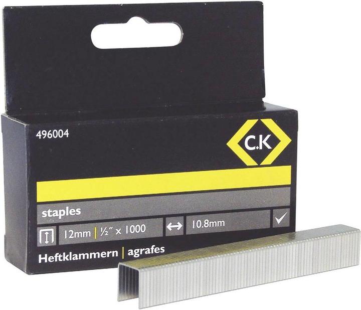 C.K Magma Tacker staples 1000 pcs 496004 (1000 x)