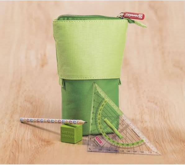 Produktbild Etui und Stiftkeköcher grün