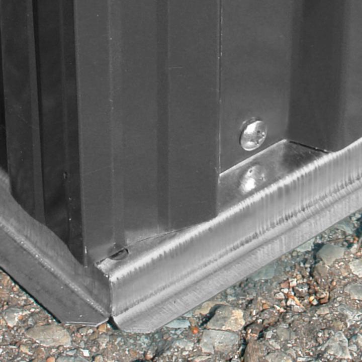 Actual product image Dema Garden Shed / Garden Shed Cardiff Anthracite 185x108x184,5cm