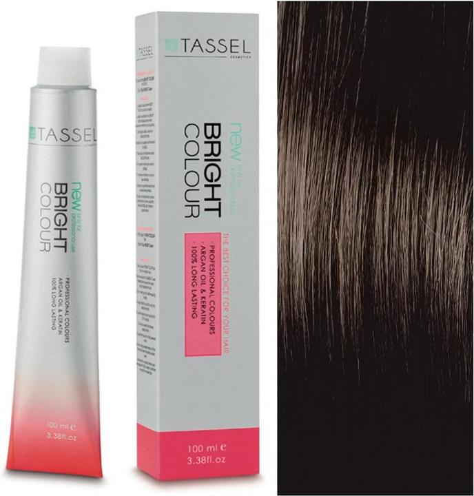 Actual product image Caso Eurostil New Bright Colour Hair Dye N677 Dark Blonde Medium Brown (N677 Dark Blonde Medium Brown)