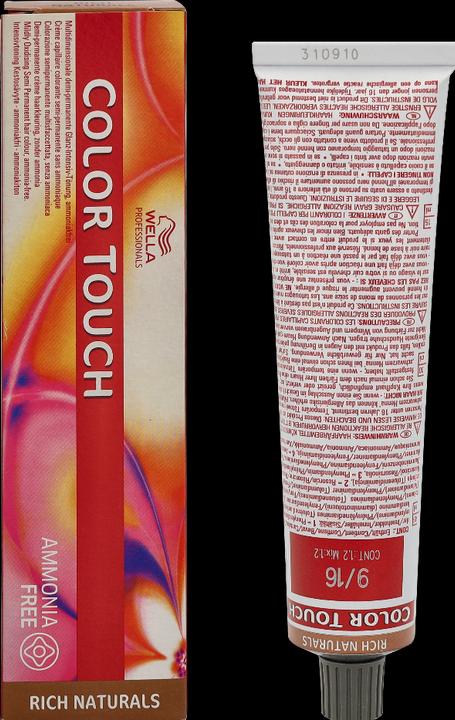 Image du produit Wella Colour Touch Rich Naturals (9/16 blond clair cendré-violet clair)