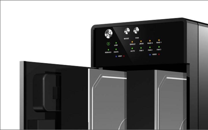 Image du produit Icy Box Raidsonic Système RAID externe double pour 3,5" SATA I (3.5")