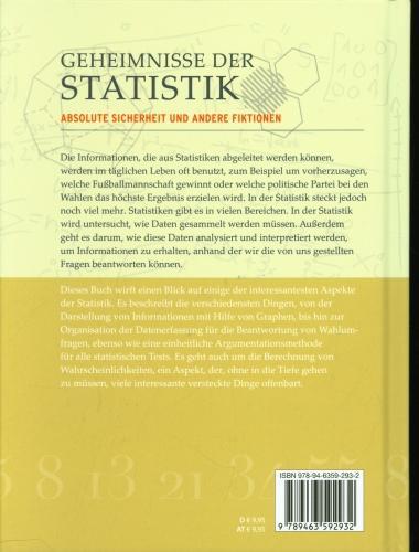 Produktbild Geheimnisse der Statistik (Deutsch, Grima Pere, 2019)