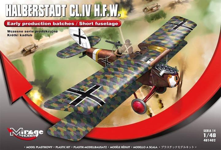 Produktbild Mirage Hobby Halberstadt CL.IV H.F.W.(Early productio production batches/Short fuselage