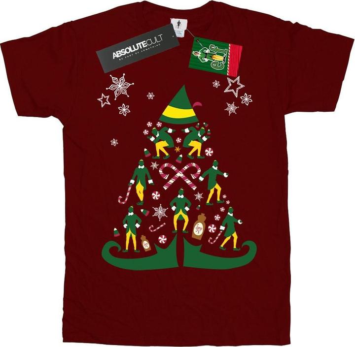 Actual product image Elf Boys Christmas Tree T-Shirt (152, 158)
