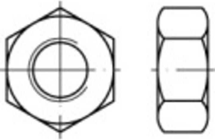 Immagine prodotto Toolcraft Dadi esagonali 1/4 pollici DIN
