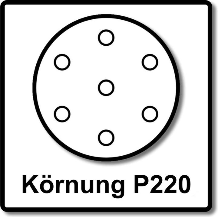 Image du produit Festool Abrasif STF D125/8 P220 GR/100 (P220)