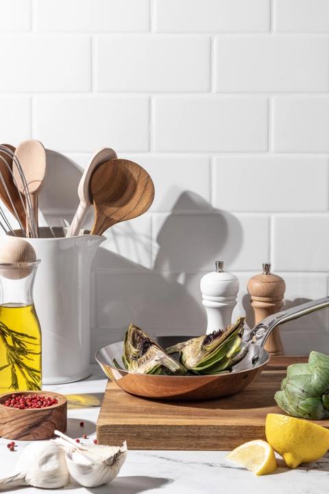 Actual product image de Buyer prima matera (32 cm, Frying pan, Copper, Stainless steel)