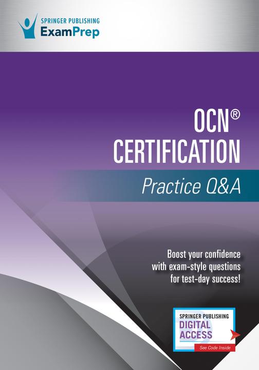 Actual product image Ocn(r) Certification Practice Q&A (English, Springer Publishing Company, 2022)